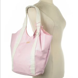 Juicy Couture Pink Canvas Tote Bag
